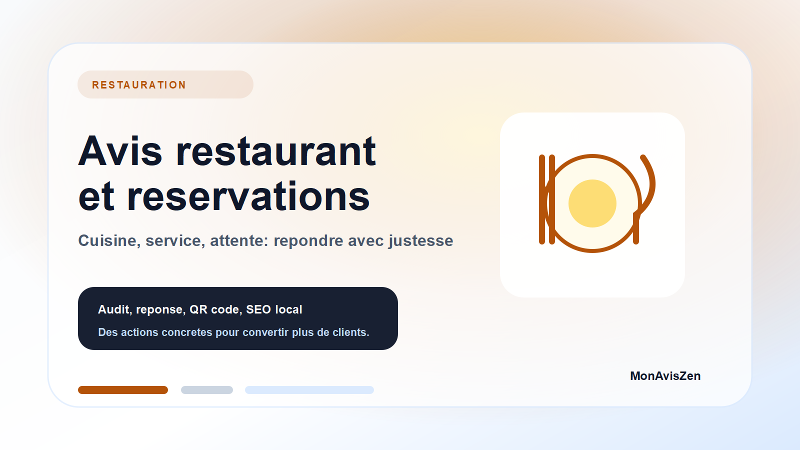 Restaurant répondant aux avis négatifs sur service et cuisine